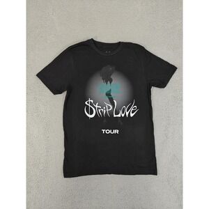 Karol G Strip Love Tour Shirt Mens Medium Black Concert Graphic Tee 2023 Bichota